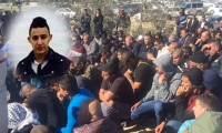 تشييع جثمان الطالب هشام أبو عبيد ضحية حادث رومانيا