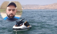 مصرع حازم حسين عازم جراء اصطدام دراجته المائية بقارب بحيرة طبريا