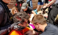 قتيل وجرحى بعملية دهس لمتظاهرين بولاية فرجينيا