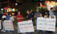 العشرات من الناصرة في وقفة تضامنية مع المسجد الاقصى بعد الاعتداءات المتكررة