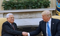 عباس يلتقي ترامب: أتطلع لتطبيق حل الدولتين