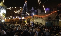 إلغاء الاحتفال بإضاءة شجرة الميلاد في القدس 