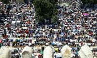 اكثر من 280 ألف مصل في الجمعة الاخيرة من رمضان في المسجد الأقصى