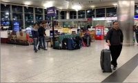 مواطنون عرب من البلاد من البلاد علقوا في مطار اتاتورك باسطنبول