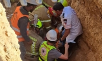 محاولات لانقاذ عاملين من داخل بئر في مستوطنة جنوبي القدس