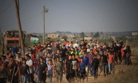 ارتفاع عدد مصابي غزة اليوم إلى 206