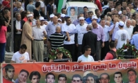 مشاركة هزيلة ومخيبة للامال في المسيرة القطرية لهبة القدس والاقصى
