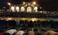 الشرطة الاسرائيلية تخرج جميع المعتكفين من المسجد الأقصى المبارك
