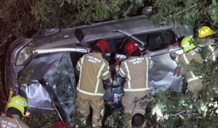 اصابة رجل بجراح خطيرة بعد انقلاب سيارته في نيشر