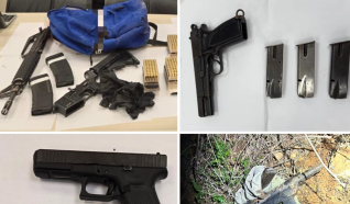 حملة واسعة للشرطة في سخنين خلال 24 ساعة واعتقال 8 مشتبهين وضبط اسلحة