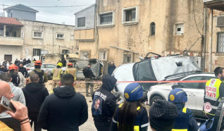 6 إصابات جراء سقوط قذيفة صاروخية في كفرقاسم