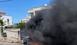 انفجار سيارة في مدينة الطيرة دون وقوع اصابات 