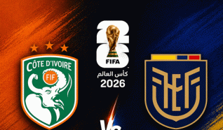 كوت ديفوار يتغلب على الإكوادور بالنتيجة  1 – 0 في كأس العالم 2026