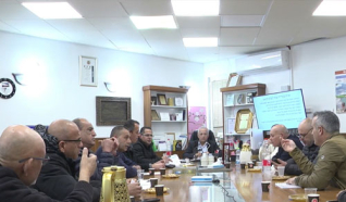 جلسة شهر 1 في مجلس جلجولية المحلي