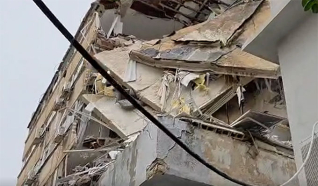 اصابة شخصين بجراح جراء انهيار جزء من مبنى في مدينة يافا