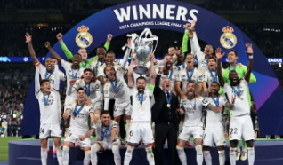 ريال مدريد بطلًا لدوري أبطال أوروبا للمرة الـ15 في تاريخه بفوزه على دورتموند