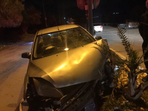 اصابة شخصين بجراح متفاوتة بحادث طرق على مدخل بلدة شعب