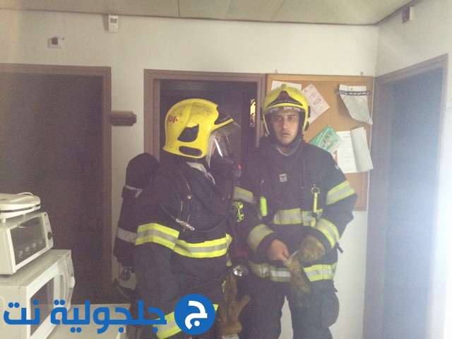 حرق مبنى مجلس محلي اعبلين واعتقال المشتبه