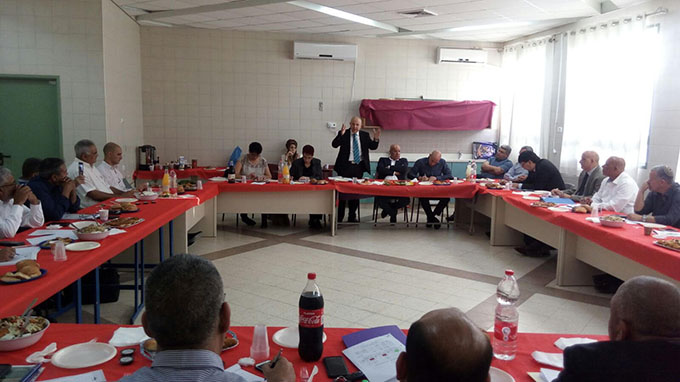 المدير العام للوزارة شموئيل أبواب يزور قرية عرعرة النقب