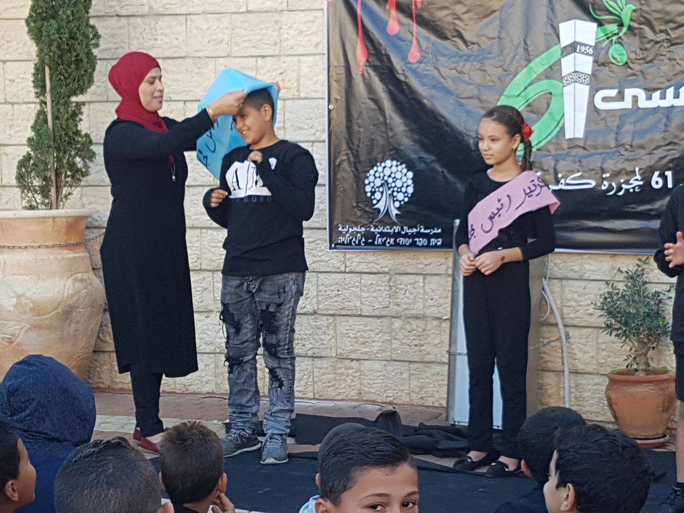 أدين مراد بحيري رئيس مجلس الطّلاب في مدرسة أجيال الابتدائية
