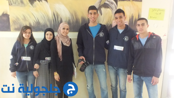 انتخابات مجلس الطلاب في ثانوية جلجولية 