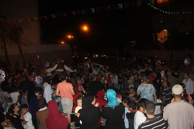 مسيرة رمضانية بمشاركة واسعة في كفر برا