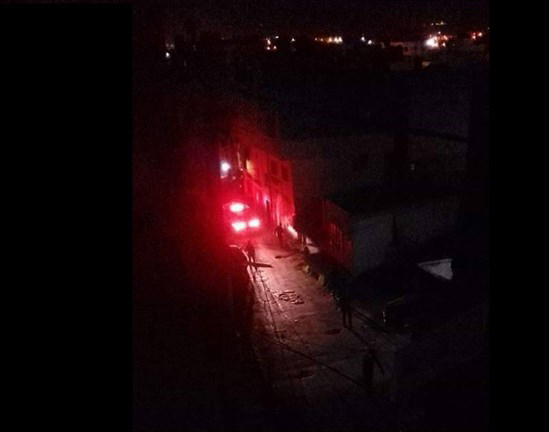 اصابة جندي واحراق سيارة في اشتباك مسلح بقلنديا