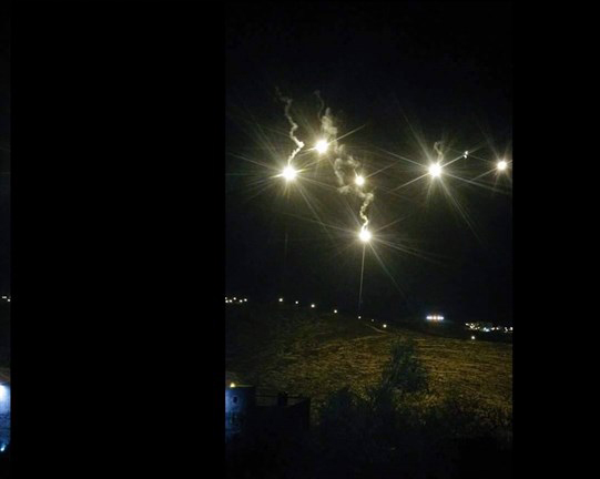 اصابة جندي واحراق سيارة في اشتباك مسلح بقلنديا