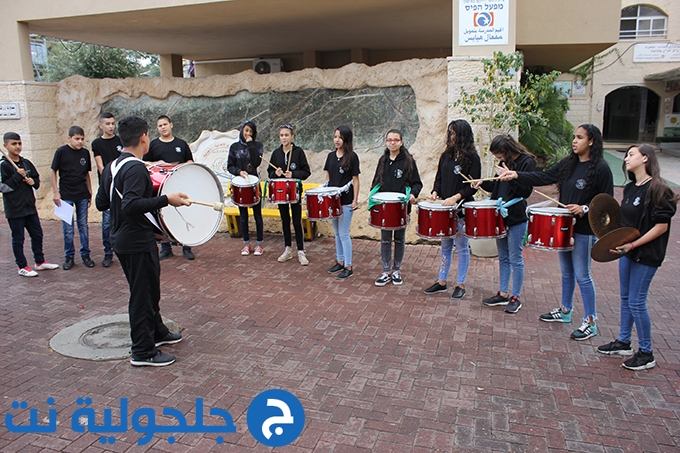 رئيس المجلس المنتخب درويش رابي يقوم بجولة بين مدارس جلجولية