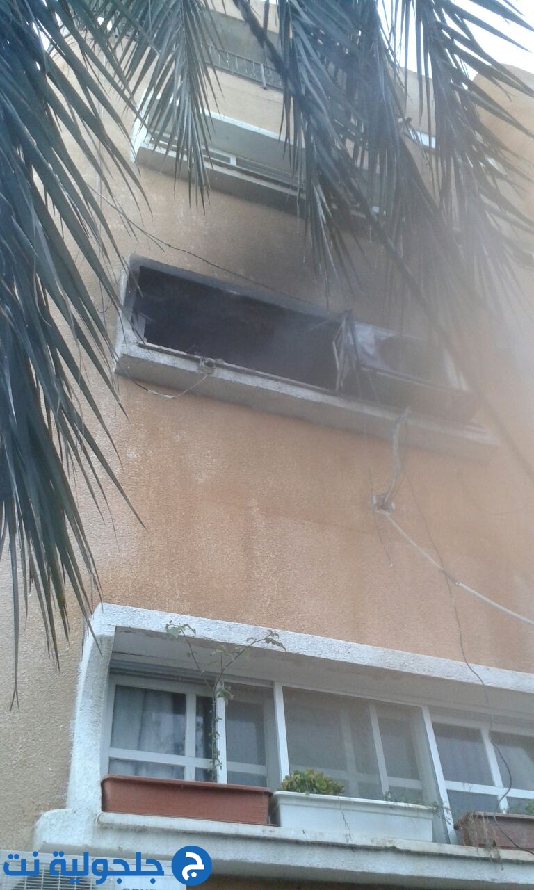 حريق بمنزل في كفر قاسم وانقاذ الشرطة لاطفاله