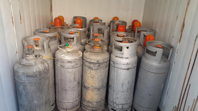 حملة مداهمات ضد بيع وتركيب الغاز بصوره غير قانونيه 