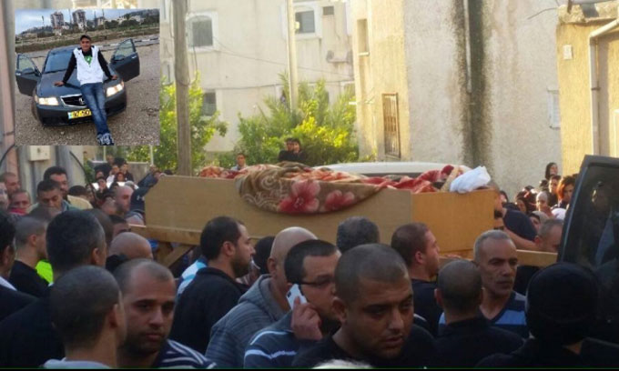  جماهير غفيرة تشييع جثمان المرحوم سند حاج يحيى