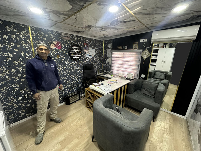 كراج تجليس ودهان في كفر قاسم