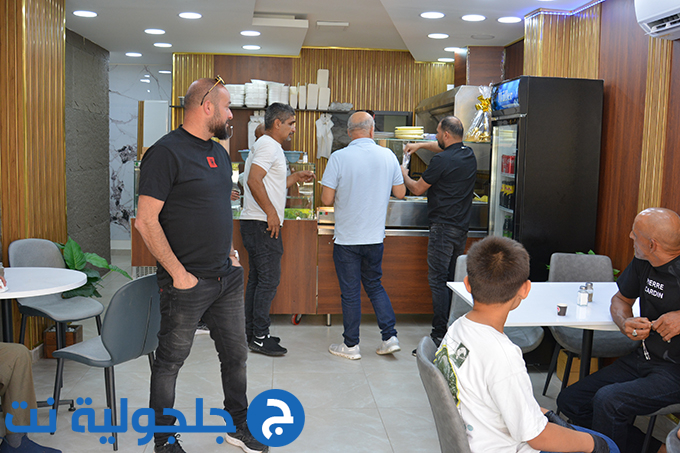 افتتاح مطعم ابو كريم في جلجولية