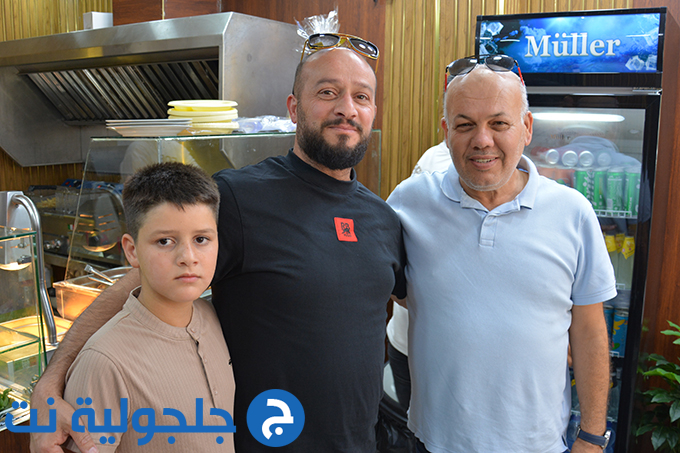 افتتاح مطعم ابو كريم في جلجولية