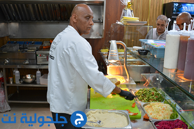 افتتاح مطعم ابو كريم في جلجولية