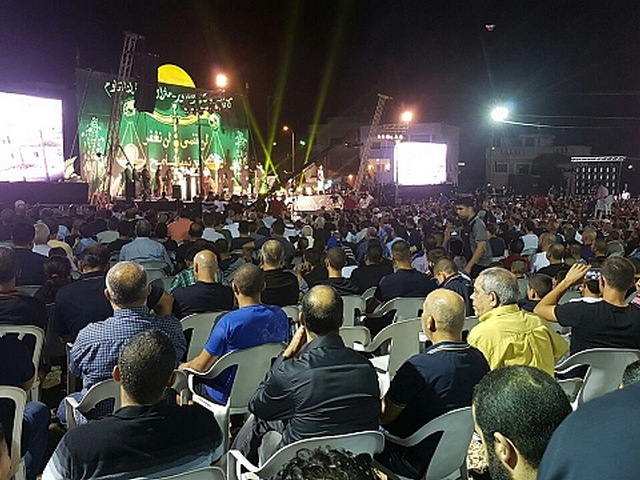 مهرجان حاشد الشهداء يوحدون الوطن في كفر قاسم