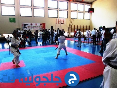 ابناء جلجولية يشاركون في بطولة نحف المفتوحة للكراتيه