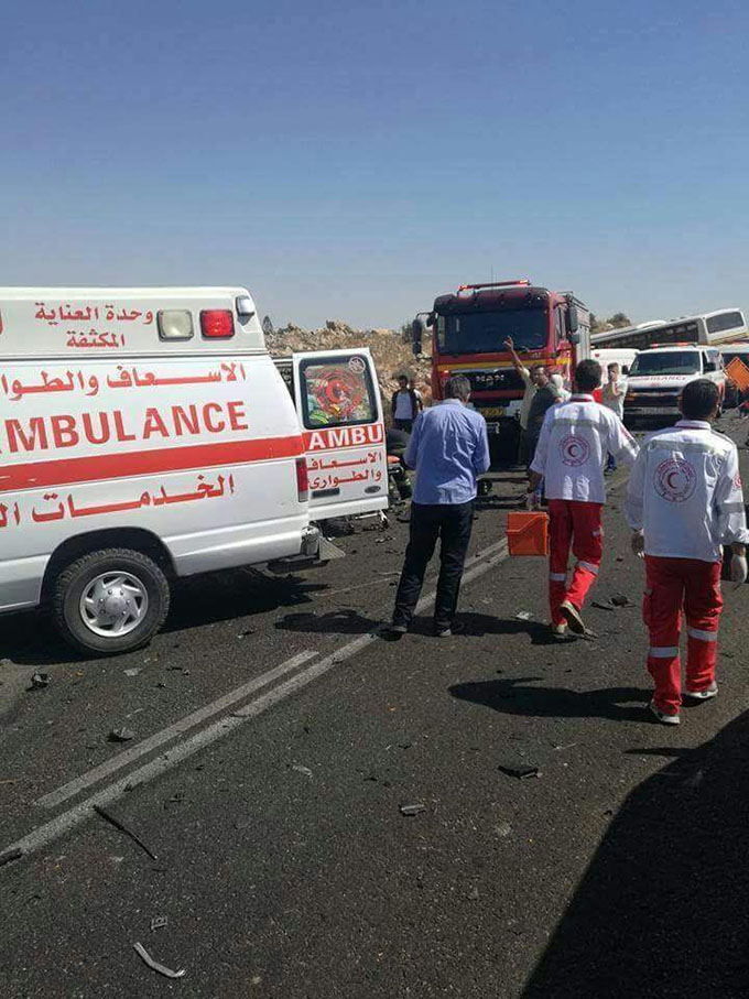 مصرع 6 في حادث طرق قرب رام الله
