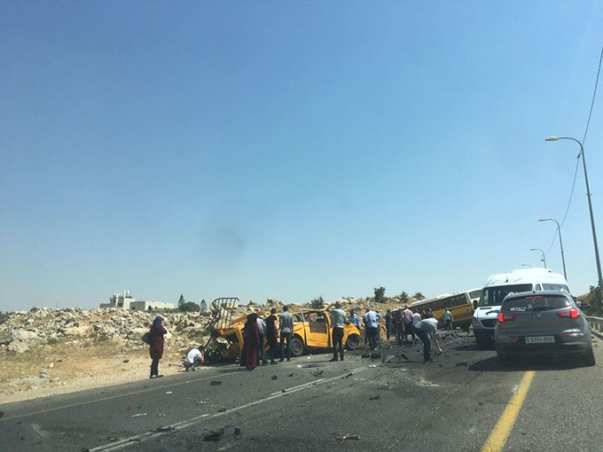 مصرع 6 في حادث طرق قرب رام الله