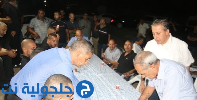 عقد راية الصلح بين عائلتيّ ابو نصار وعلي ابو جابر في كفرقاسم 