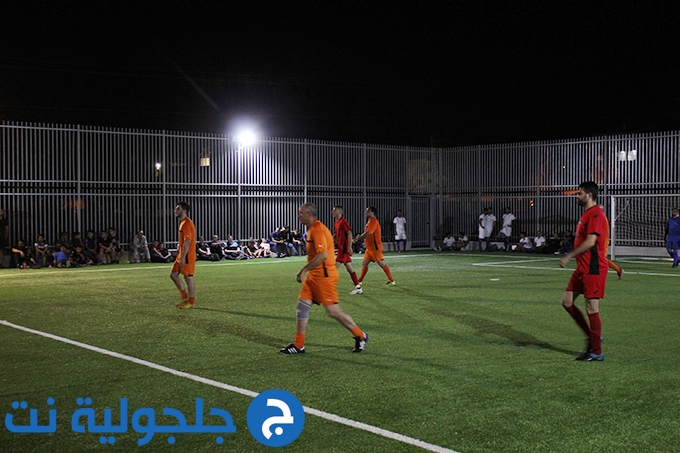 افتتاح ملعب  كرة قدم جديد في جلجولية وافتتاح دوري  الرياضة اخلاق وتواصل