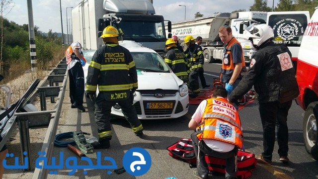 مصرع شخص واصابات بالغة الخطوره في حادث طرق قرب القدس