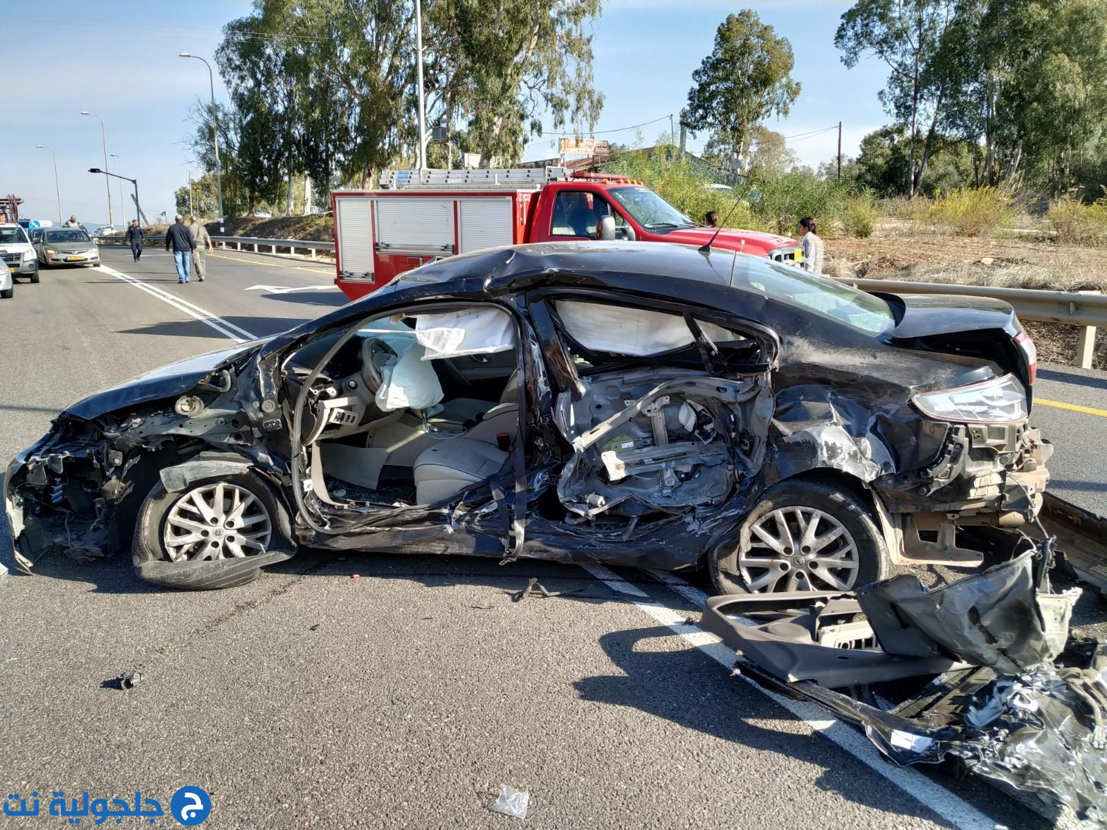 مصرع شخص و3 إصابات في حادث طرق قرب طبريا