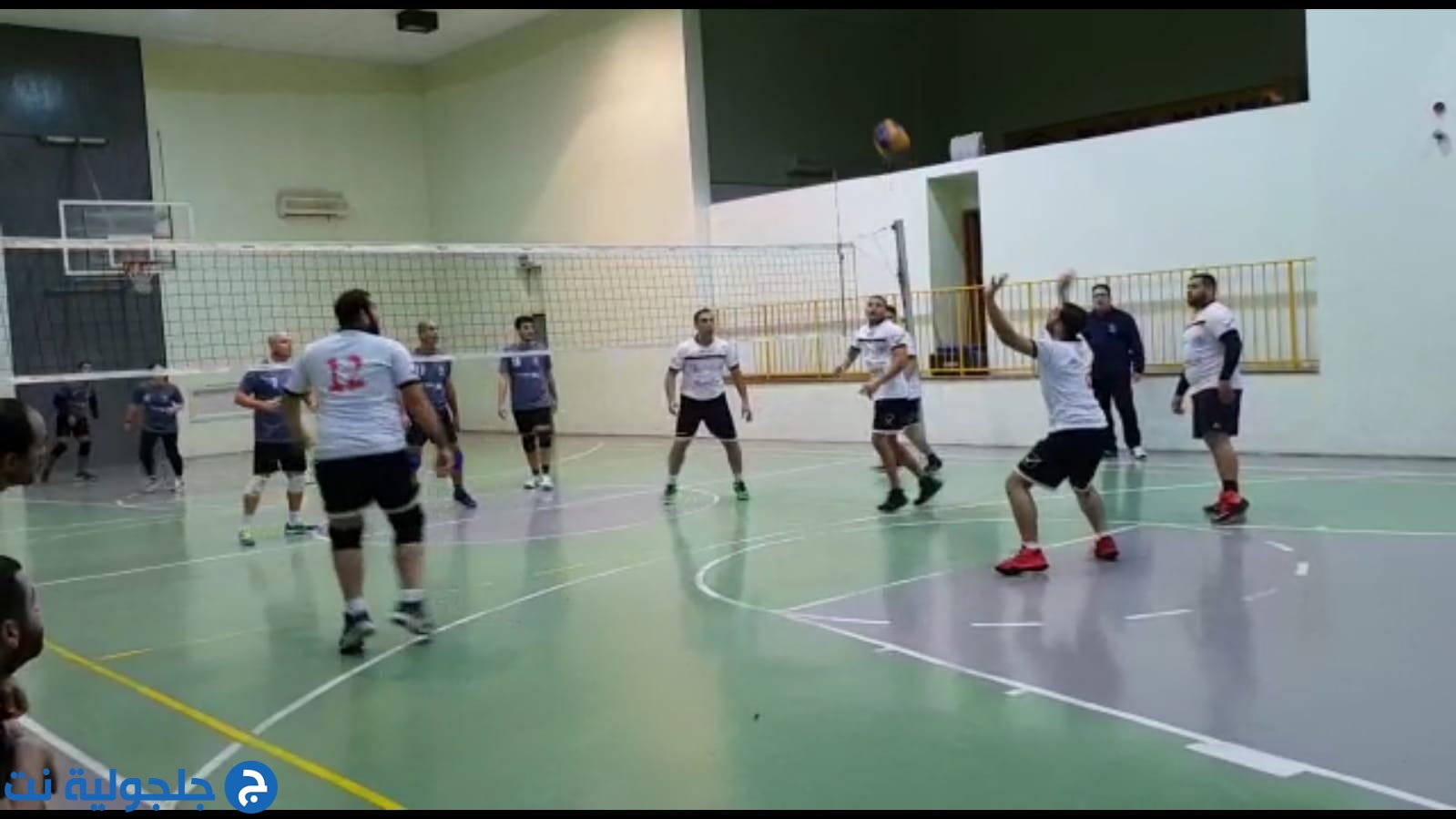 فريق هبوعيل جلجولية في كرة الطائرة يتغلب على تيغير هرتسيليا