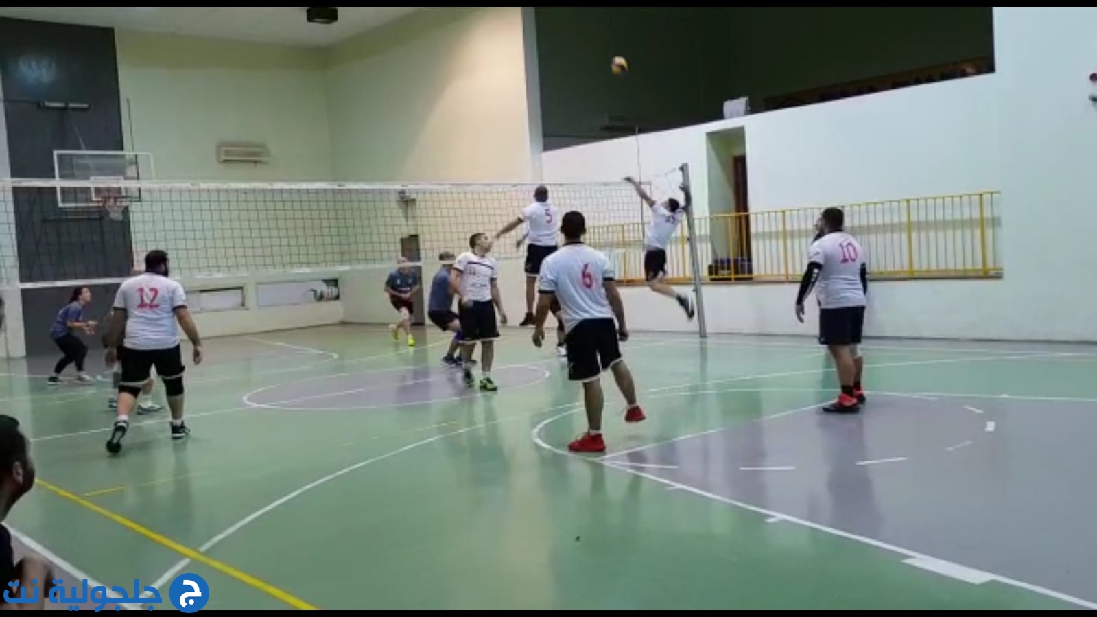 فريق هبوعيل جلجولية في كرة الطائرة يتغلب على تيغير هرتسيليا