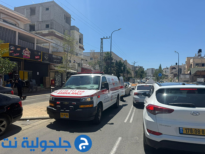 اصابة راكب كوركينت بجراح بين طفيفة ومتوسطة بعد تعرضه للدهس في جلجولية 