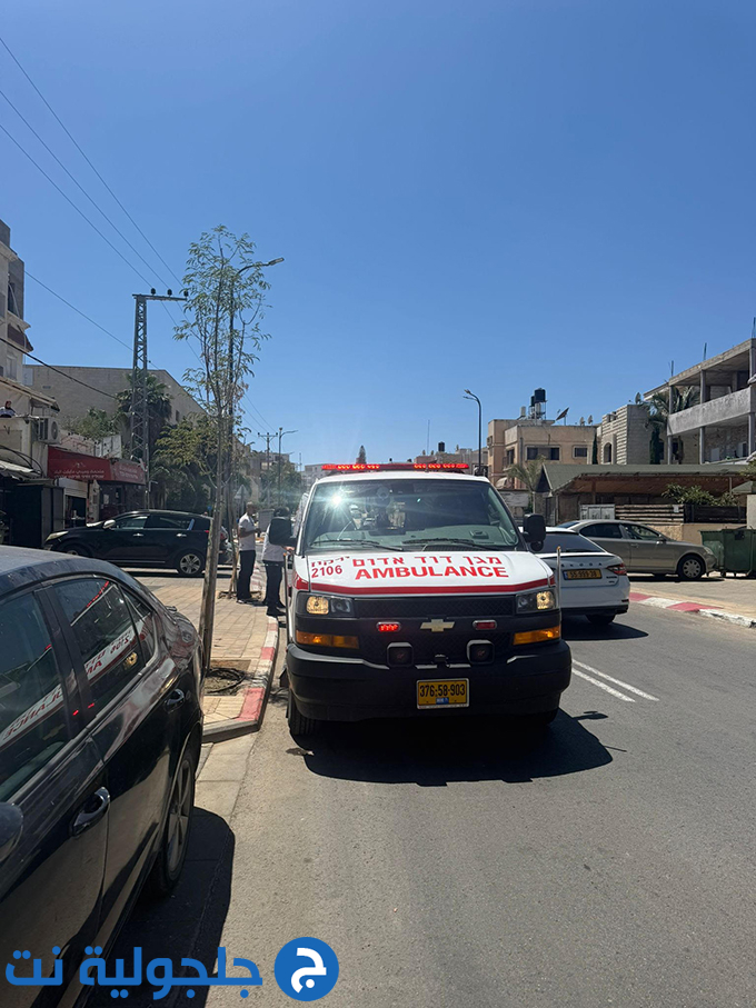 اصابة راكب كوركينت بجراح بين طفيفة ومتوسطة بعد تعرضه للدهس في جلجولية 