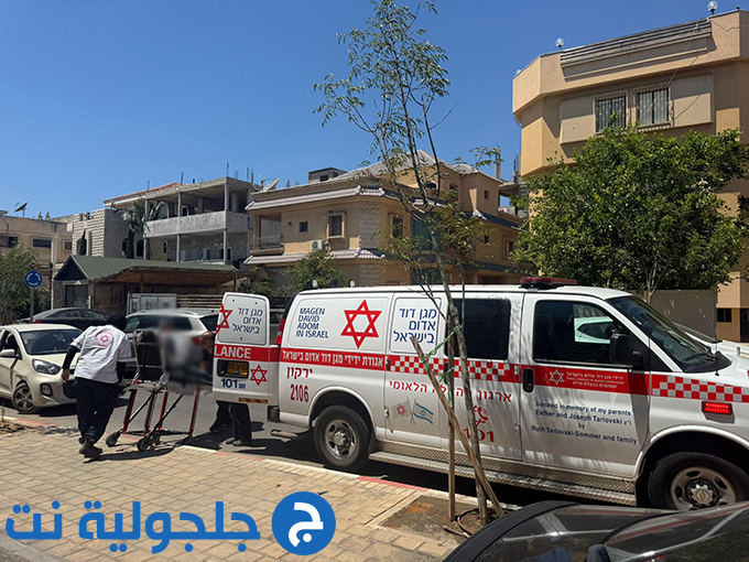 اصابة راكب كوركينت بجراح بين طفيفة ومتوسطة بعد تعرضه للدهس في جلجولية 