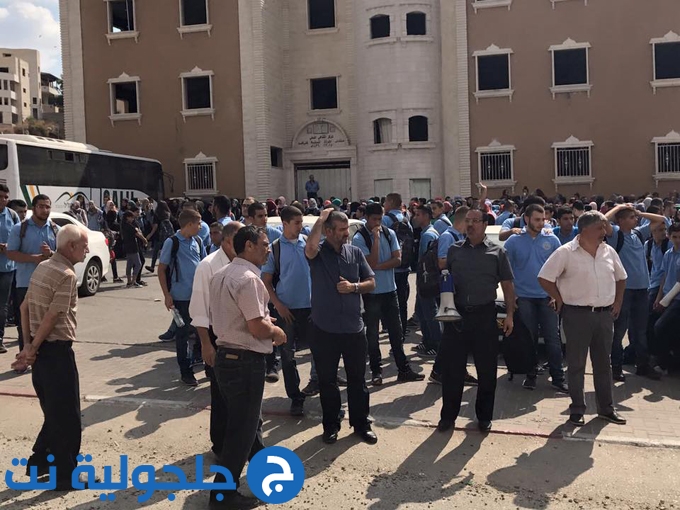 مسيرة طلابية ضد العنف في كفر قاسم